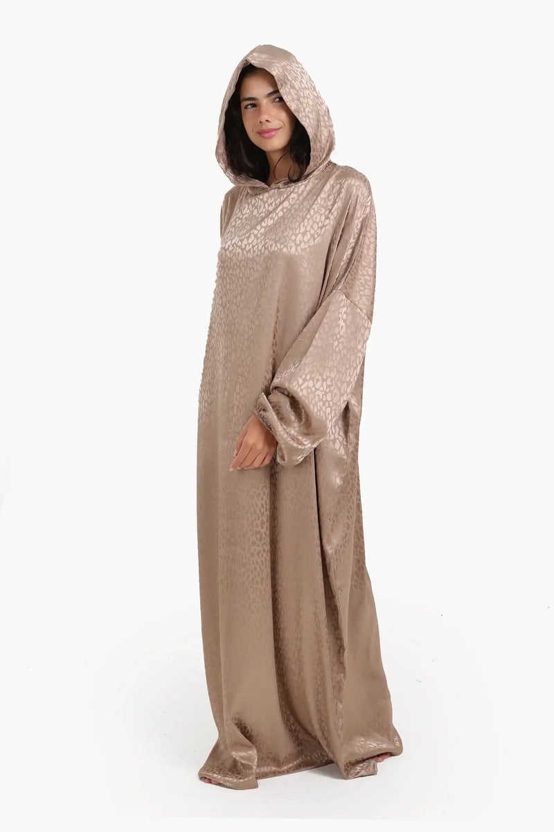 Carina Satin Self Pattern Prayer Isdal - Image 3
