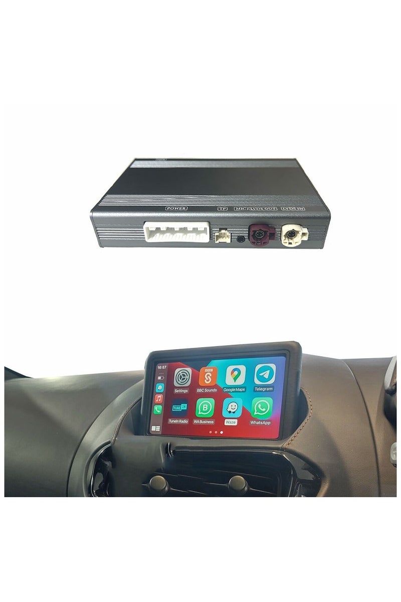 Raymos Wireless Carplay and Android Auto Interface Linux System Multimedia Upgrade for Aston Martin -  Phone Mapping Local Audio and Video Playback, Supporting the Installation of AHD front and Reverse with 360 Degree Panoramic Camera - Image 1