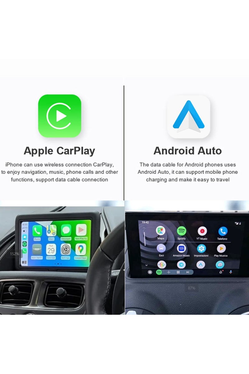 Raymos Wireless Carplay and Android Auto Interface Linux System Multimedia Upgrade for Aston Martin -  Phone Mapping Local Audio and Video Playback, Supporting the Installation of AHD front and Reverse with 360 Degree Panoramic Camera - Image 2