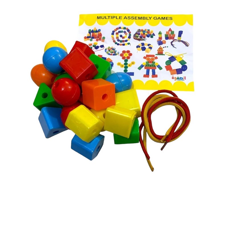 مجموعة مكعبات المبتكر الصغير، متعدد الألوان - R53-4 - Image 2