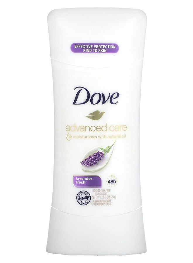 Dove مزيل العرق المتقدم برائحة اللافندر 2.6 أونصة (74 جرام)