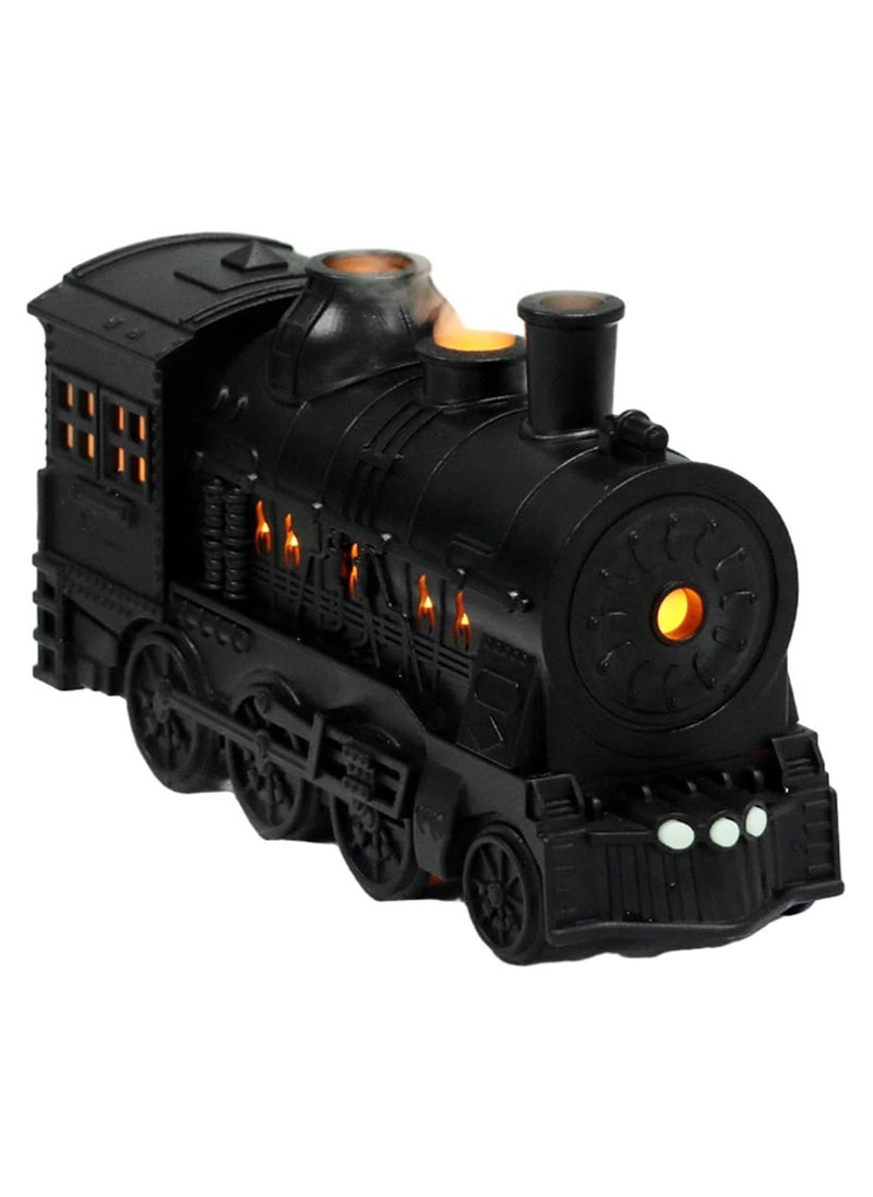 General - Retro Train Essential Oil Diffuser Mist Humidifier 220 V EU Plug with Mood Light Retro Train Essential Oil Diffuser Humidifier for Work Home Children's Room - Image 1