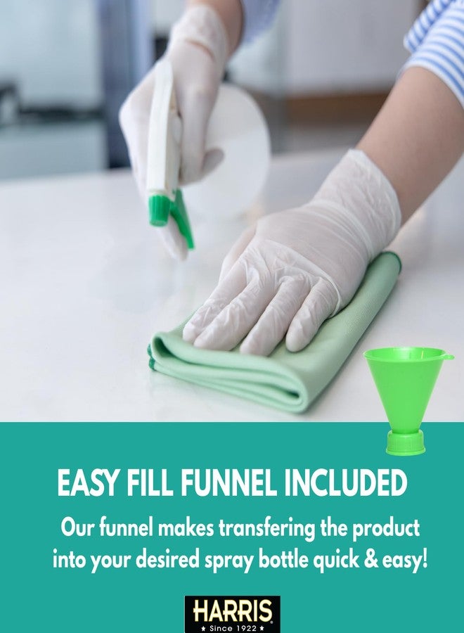 هاريس بيروكسيد الهيدروجين ٣٪ صالح للطعام، ١٢٨ أونصة، للمطبخ والحمام والغسيل وتنظيف المنزل مع قمع سهل التعبئة - Image 5