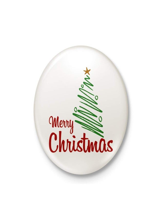 Eagletail India Merry Christmas #1Bumb71 Pin Badge (Pack of 9, 58mm) - Image 2