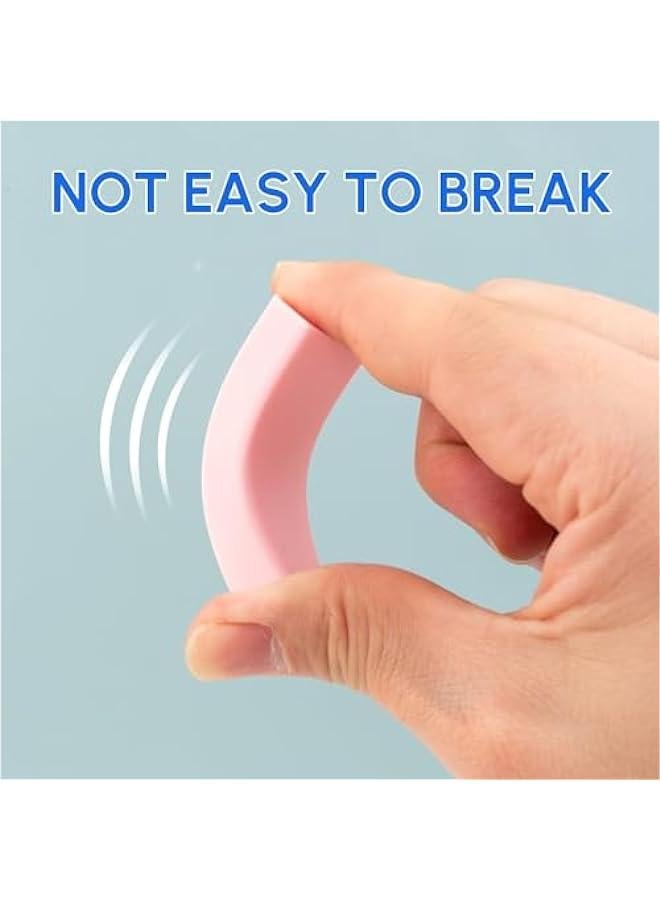 Generic Retractable Pink Eraser Set with Refills - Cute Sliding Eraser for Students, Office, Home  - Image 3