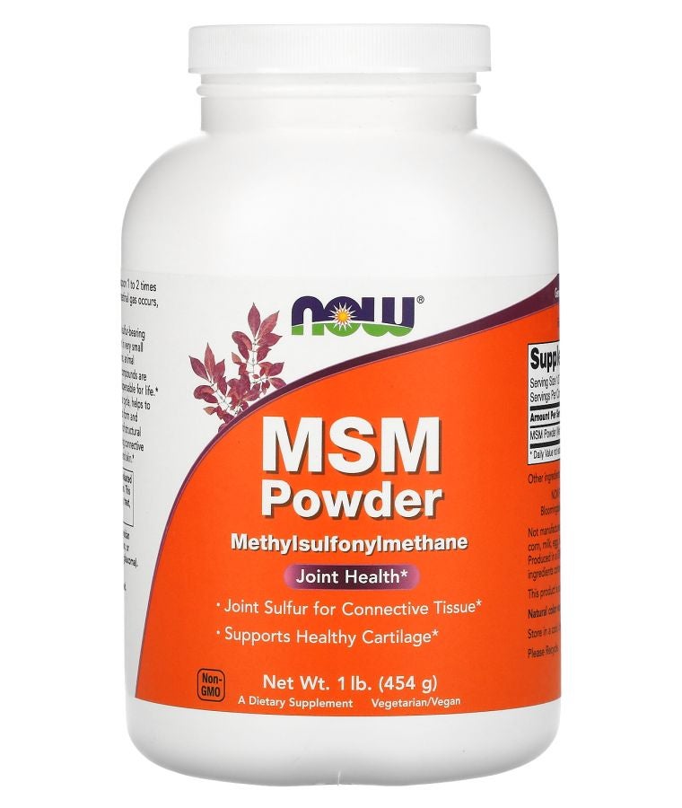 now MSM Powder 1 lb (454 g)