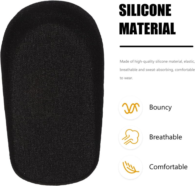 cheekyglo 12 pcs Lifts Inner Insole for Insoles Height Heel Creative Heightening Heighten Self- Invisible Shocking Shoes Inserts Pad Silicone Women Absorption Comfortable Elevator Increase - Image 3
