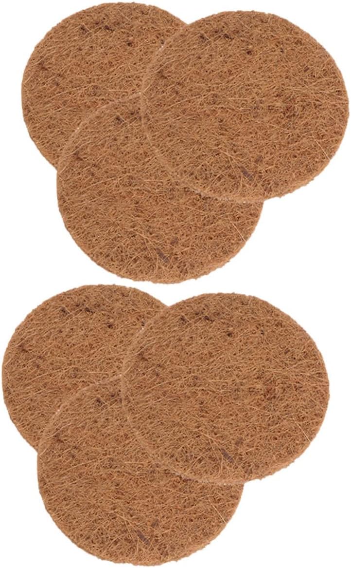 Levemolo 6pcs Natural Bird Nesting Pads Coconut Fiber Mat for Pigeon Egg Protection - Image 1