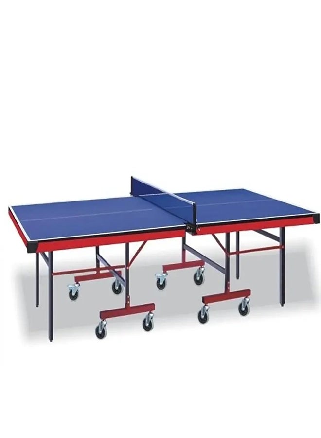 Foldable-Indoor Ping Pong Table Tennis With Post And Net MFC-4010