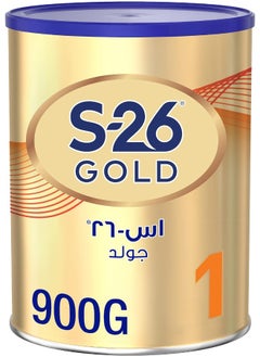 نستله إس 26 جولد ستيج 1 ستارتر حليب الأطفال ، من 0 إلى 6 أشهر ، 900 جرام