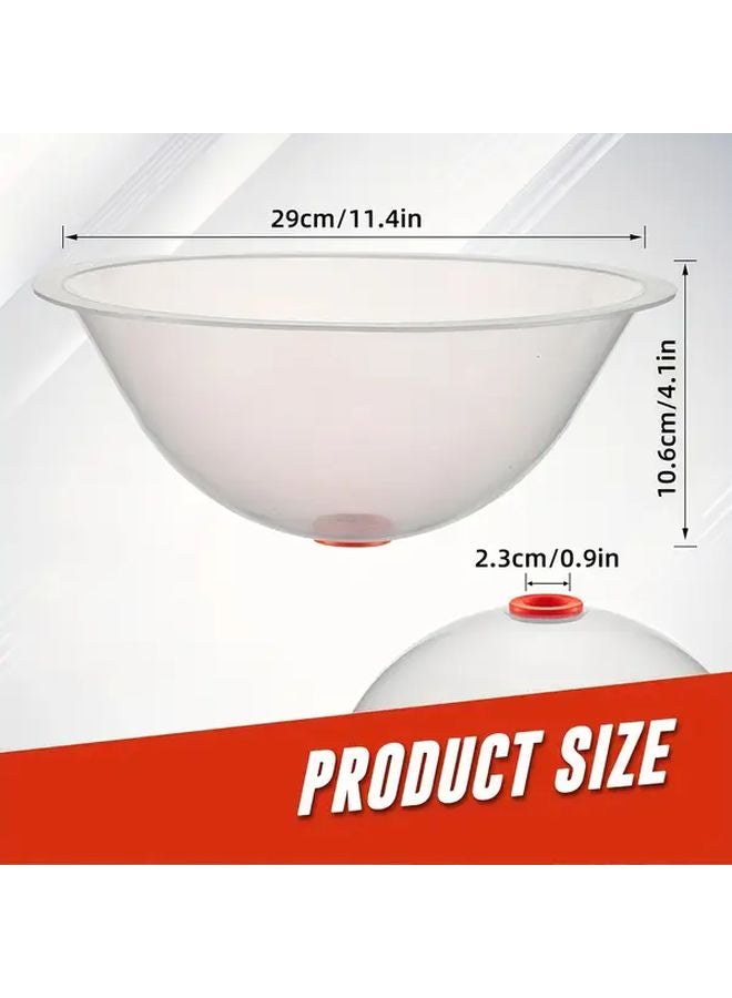 جامع غبار مثقاب الحفرة القابل للطي 11 42 بوصة محول التغيير السريع لقطع بلاط الجبس للسقف - Image 4