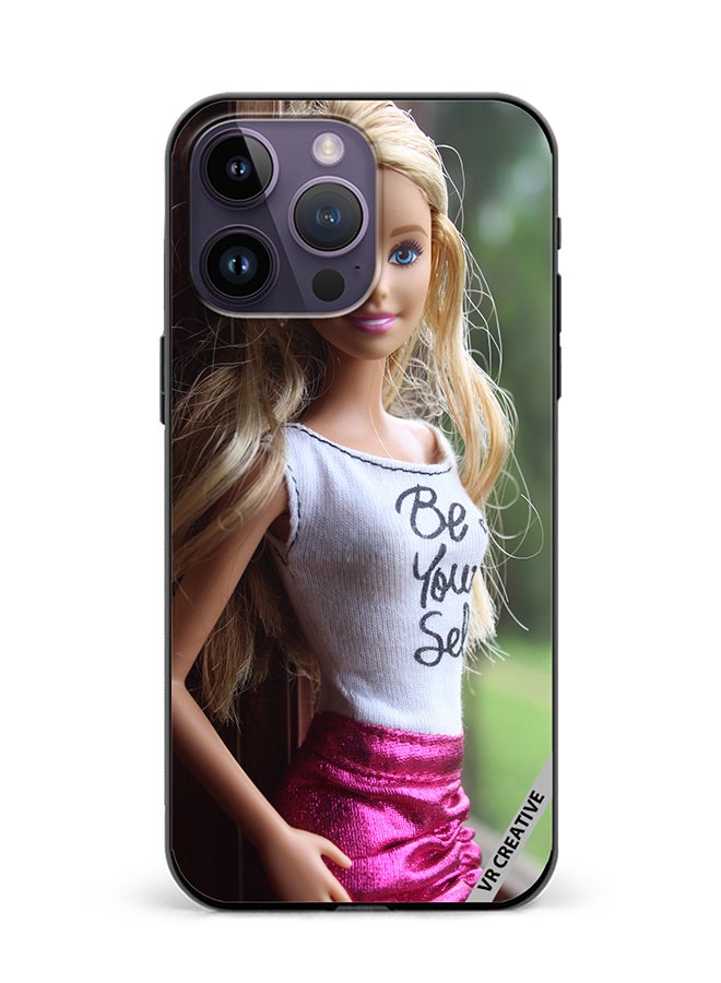 VR CREATIVE Protective Case Cover For Apple iPhone 16 Pro Max Barbie Doll Design Multicolour