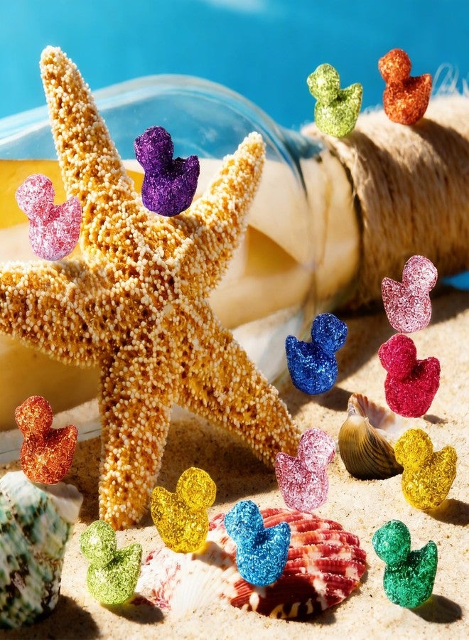 Yaocom Vivid Glitter Mini Duck Statue Golden Duck Figurines Micro Garden Landscape Dollhouse Cake Decoration Potted Plants DIY Craft Charms for Party Christmas Thanksgiving Gift - Image 5