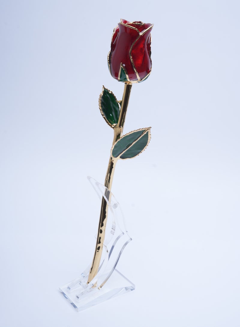 Forever Rose Real 24K Gold Rose,AliveRose Gold Dipped Rose,Gift for Her mom Wife Mother Day Anniversary Valentines Day - Image 3