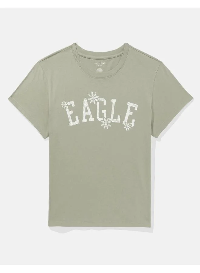 American Eagle Printed Short Sleeve T-Shirt