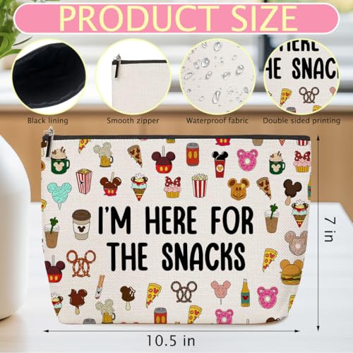 ZHAMEN 4PCS Cute Cartoon Print Makeup Bag Magic Cartoon Mouse Cosmetic Bag Cute Mouse Animal Lovers Gifts for Women Female Her Daughter Cousin Best Friend Bestie BFF Mothers Nurse Day Graduation Birthday - Image 2