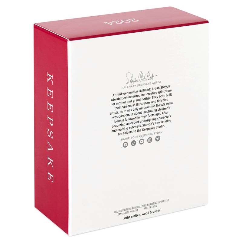 Hallmark Keepsake هولمارك تذكار زخرفة عيد الميلاد 2024 نوح أركس الورق الهدايا الدينية - Image 4