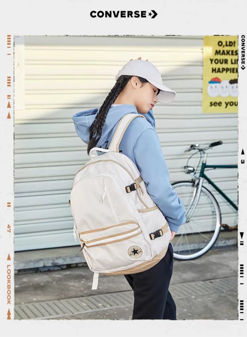 CONVERSE Back to School Classic Go 2 Vertical Pull Back Air Cushion Colorful School Bag - Image 5