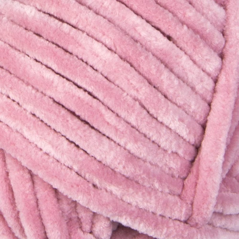 YarnArt Yarn Art Dolce Yarn 100 MicroPolyester Velvet Blanket Amigurumi Super Bulky 6 Baby Chenille Yarn 769DARK Pink 2 Skein - Image 2