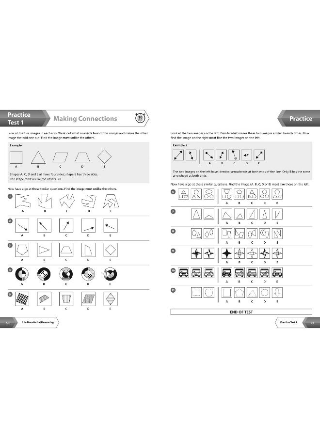 null - 11+ Non-Verbal Reasoning Complete Revision, Practi: For the 2023 GL Assessment Tests - Image 1