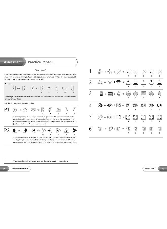 null - 11+ Non-Verbal Reasoning Complete Revision, Practi: For the 2023 GL Assessment Tests - Image 1
