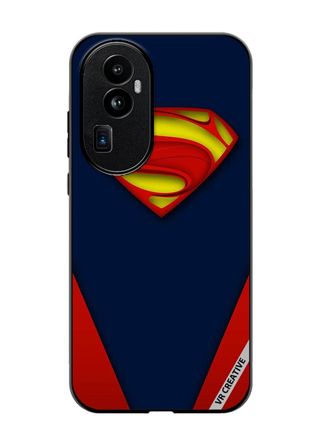 VR CREATIVE Protective Case Cover For Oppo Reno 10 Pro Plus Superman Design Multicolour - Image 1