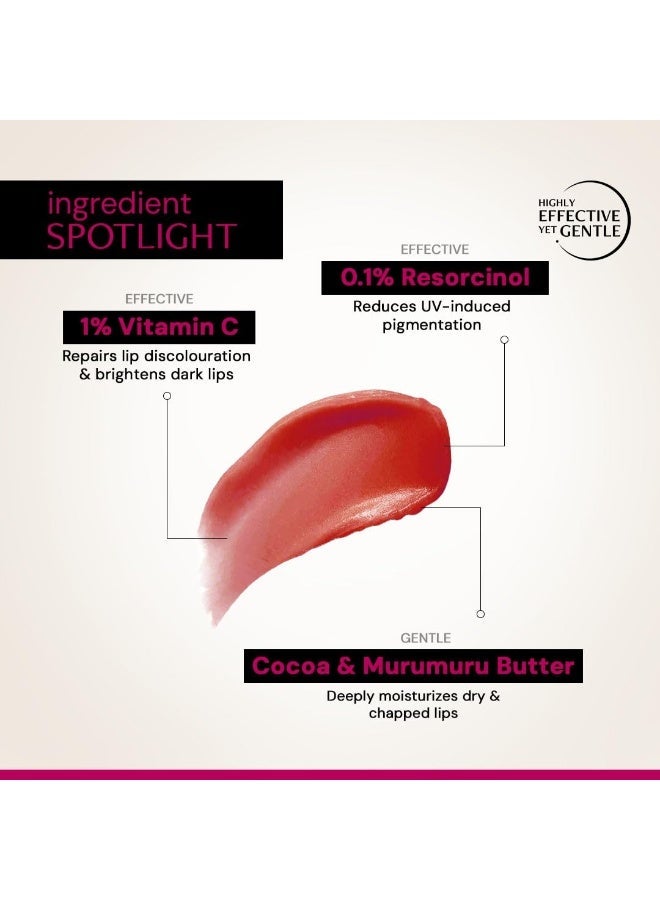 Deconstruct Brightening Tinted Lip Balm with SPF 50 for Dark Lips, 4.2g - Image 2