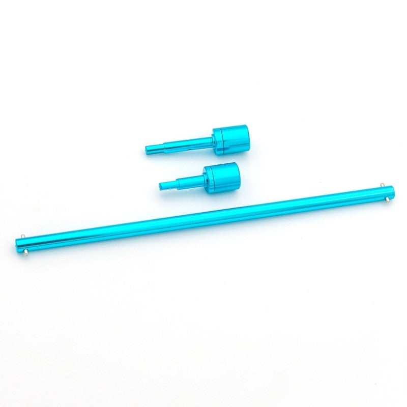 Drive Shaft Joint Set: Blue Aluminum Alloy CNC Precise - Exquisite Workmanship Easy Installation for 1/10 Remote Control Car Enthusiasts TT-01 TT-02 - Image 3