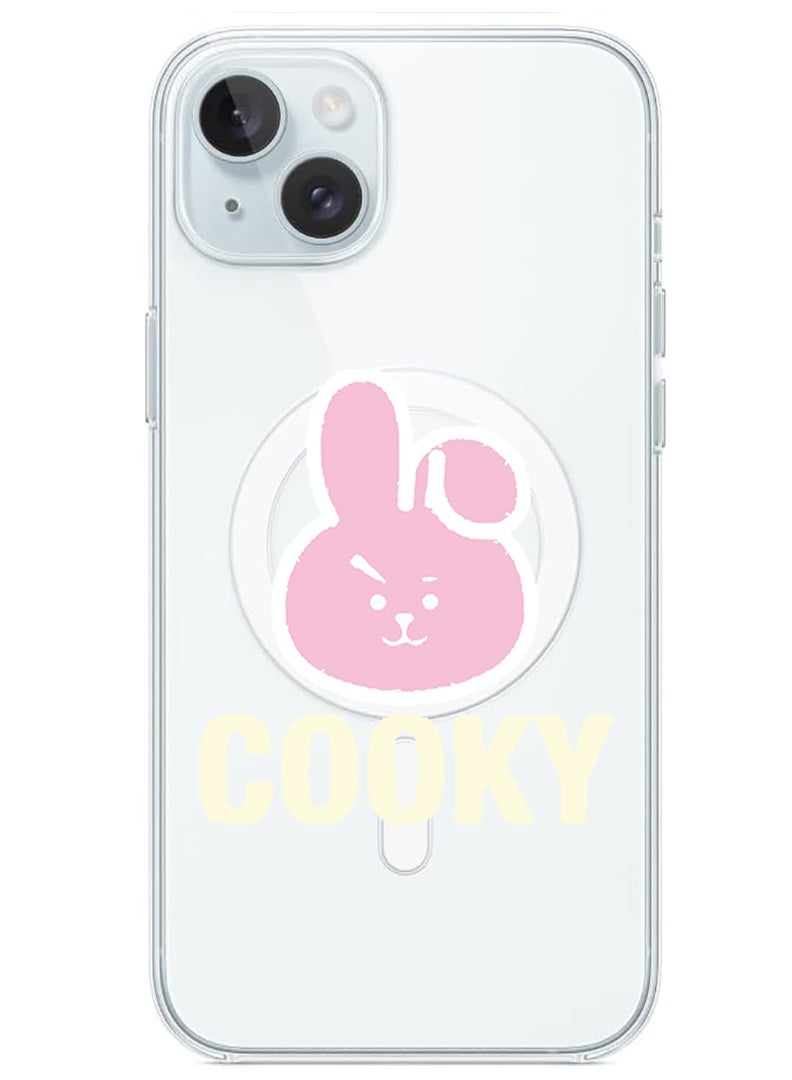 Theodor Magnetic Case for iPhone 15 Plus 6.7-inch Compatible with MagSafe Wireless Charging, Shockproof Phone Bumper Cover Cooky copy - Image 1