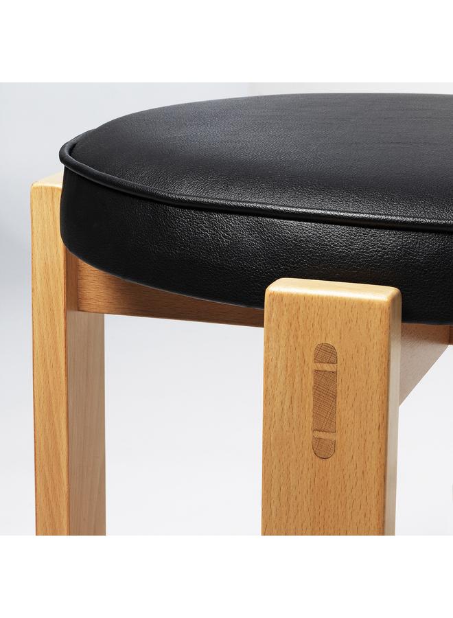 Zaboon Stool, beech/Jonsbyn black - Image 3