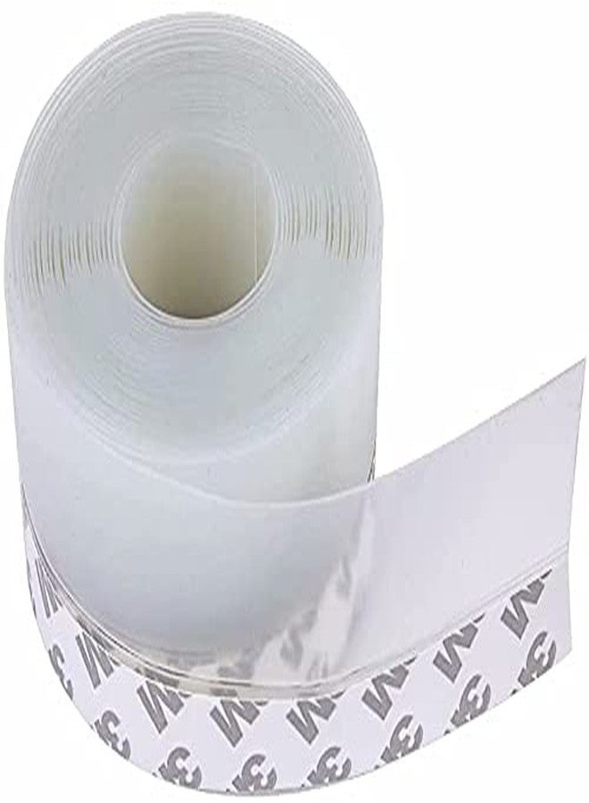 Grofilo Silicone Seal Strip,8M/45MM Door Strip Bottom for Doors Silicone Sealing Sticker Adhesive for Doors and Windows Gaps of Anti-Collision Silicone (45MM, Transparent) - Image 1