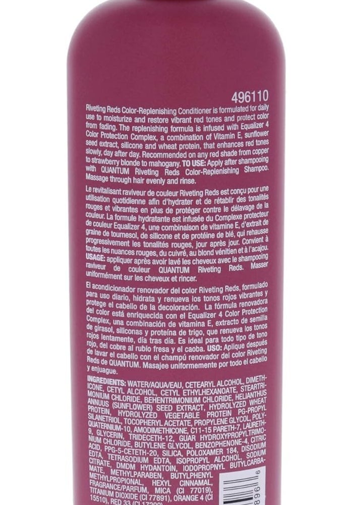 Quantum Colors Color Replenishing Conditioner, Riveting Reds, 10.2 Fl.Oz - Image 2