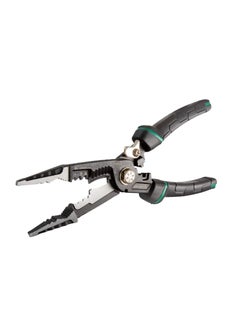 SYOSI SYOSI, 9-in-1 Wire Stripper Tool, Cable Cutters, Multifunctional Needle Nose Pliers for Electric Cable Stripping Cutting and Crimping, Plier Style Nose, ProTouch Grip for Maximum Comfort  - Image 1