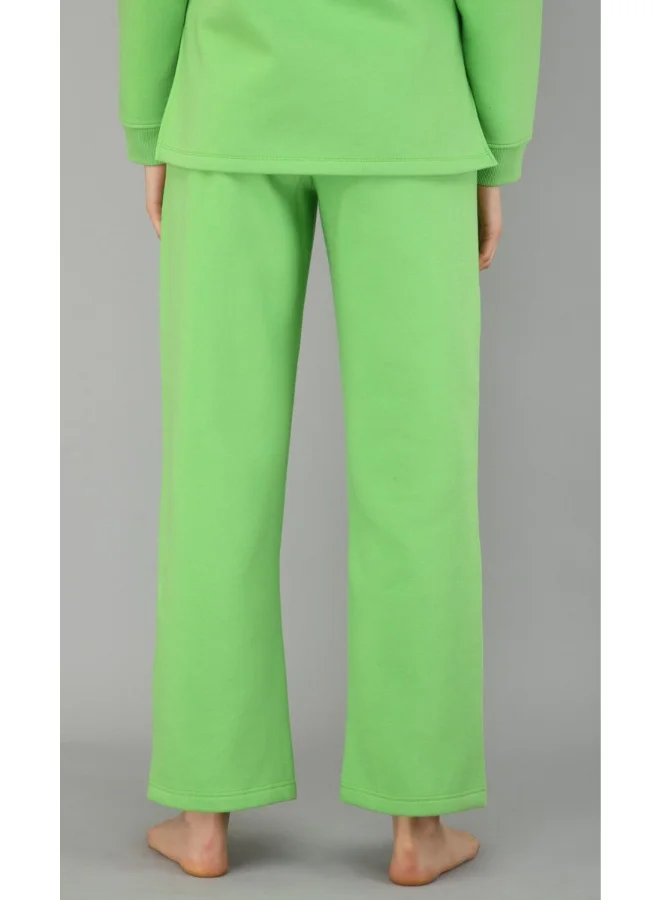 NeceSera Glam Green Fleece Lounge Pant