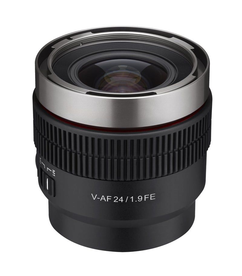 Samyang V-AF 24mm T1.9 FE Lens for Sony E (Black) - Image 2