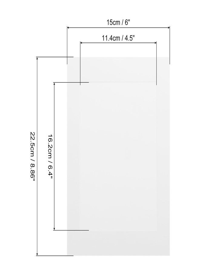 MECCANIXITY 10PCS Paper Photo Frames, 9 x 6 Inch Cardboard Picture Frames with Clips & Strings, DIY Photo Hanging Display for Home Office Decor, White - Image 2