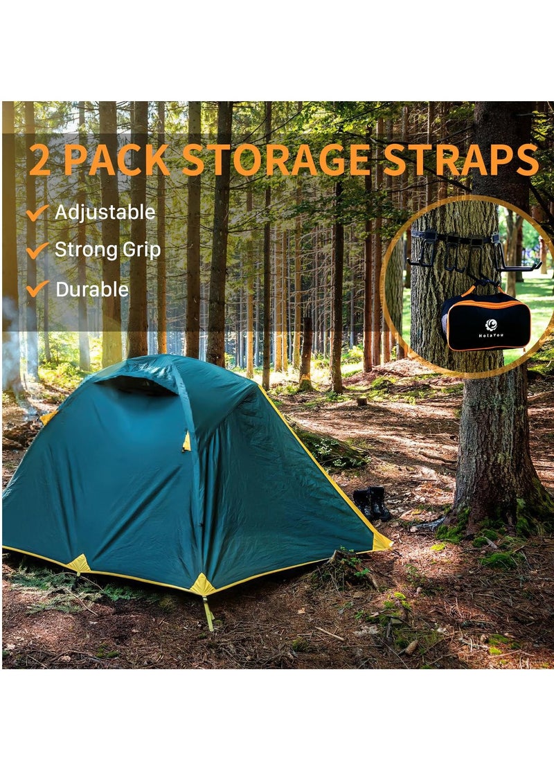 Garage Hooks Heavy Duty 4 Pack Bike Storage Hooks, Utility Hooks with Anti-Slip Coating, Storage Hooks for Organizing Power Tools, Garden Lawn Tools, Ladders, Bike  - Image 4