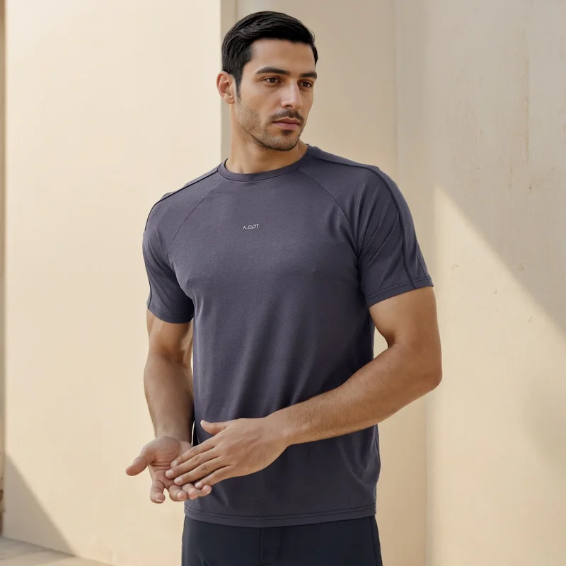 ADOT by Splash Panelled T-shirt with Raglan Sleeves
