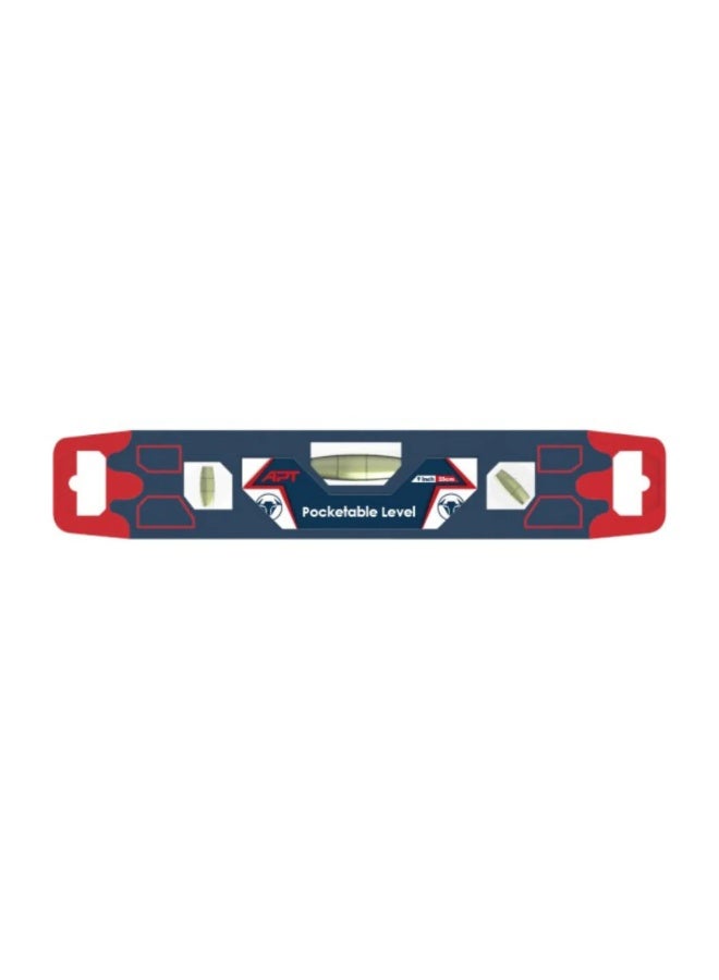 23cm Magnetic Torpedo Spirit Level (3 Vials)