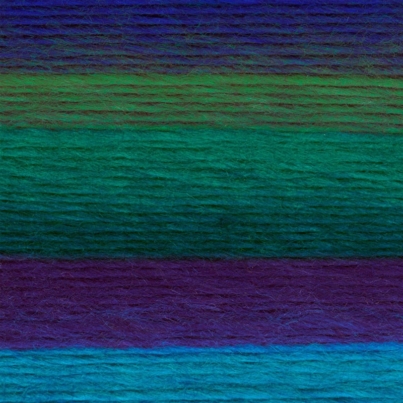 Lion Brand Yarn Landscapes Yarn, Multicolor Yarn for Knitting, Crocheting, 1-Pack, Blue Lagoon - Image 2