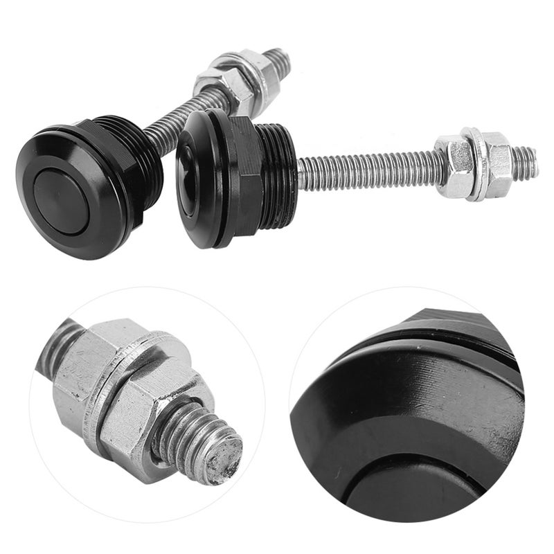 2Pcs Universal Hood Pin Bonnet Lock Quick Release Push Button Bumper Clip Latches22mm/0.9in - Image 5