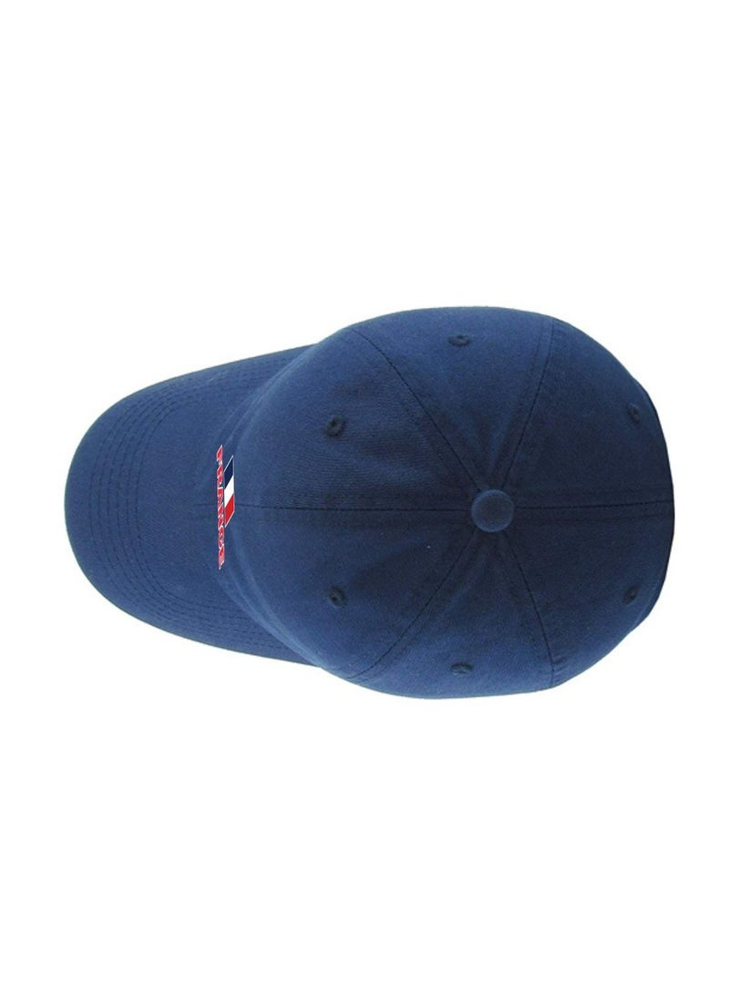 قبعة رياضية فرنسا مع شريط فيلكرو قابل للتعديل للأطفال للجنسين - Image 4