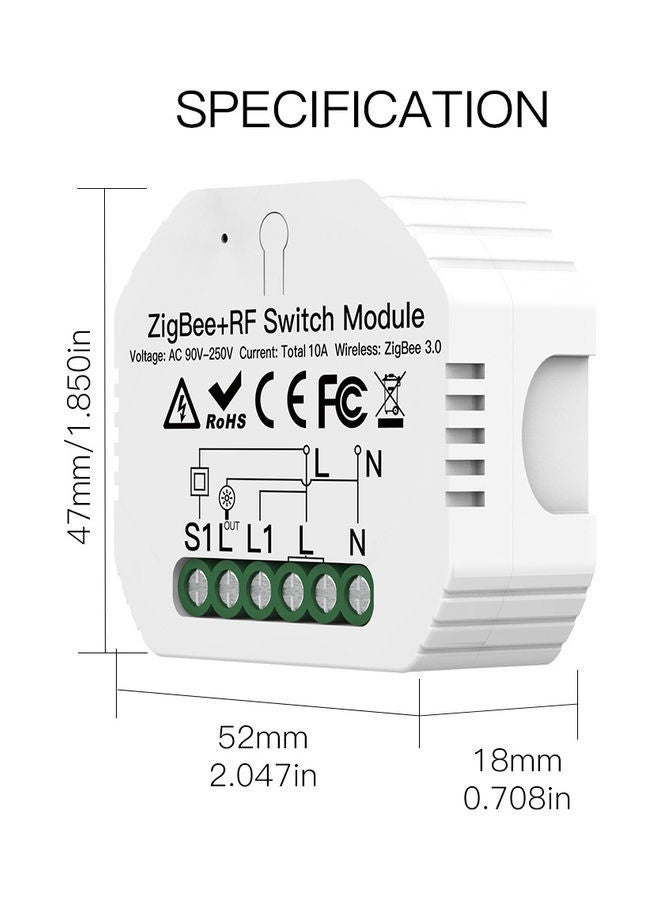 Automatic Switch Module White