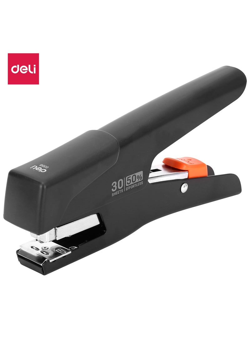 Deli Effortless Plier Stapler (24/6 & 26/6), 30 Sheets Stapling Capacity, Ideal for Work, School, Important Documents - Image 1