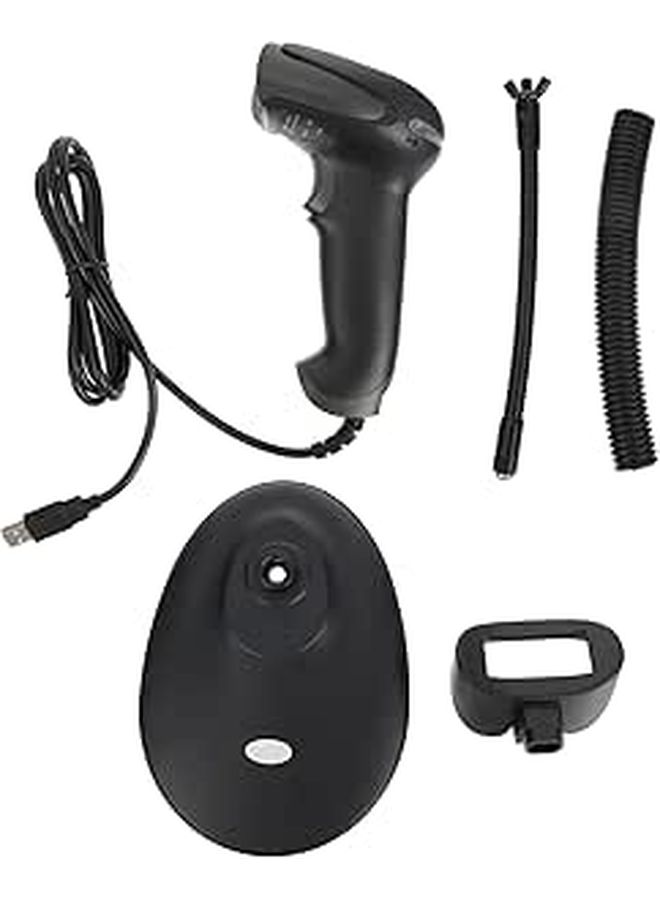 USB Barcode Scanner Stand Wired Fast Accurate Code Reader for Supermarket Warehouse Convenience Store - Image 1