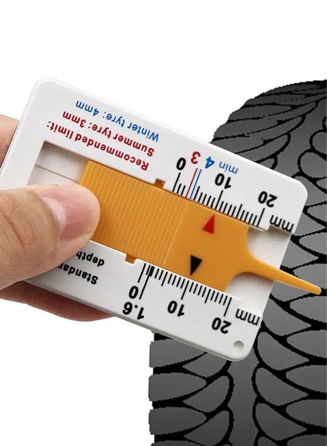 Generic Device For Measuring The Depth Of Car Tires To Determine The Safety Of The Tires  - Image 1
