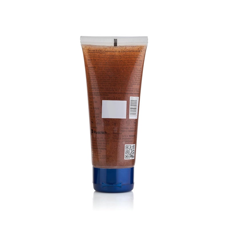 BRAVADO Exfolio Face Scrub Gentle Deep Cleanse Detox for All Skin Types Fights Tan Blackheads Dullness Hydrates Brightens for a Youthful Glow Perfect for Men AcneProne Skin 100g - Image 2