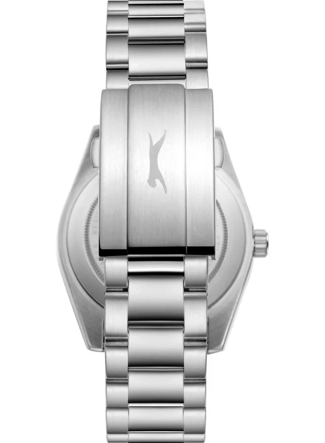 Slazenger Black Men's Metal Analog Watch SL.9.2491.1.04 - 41 mm for Men | Best Price UAE