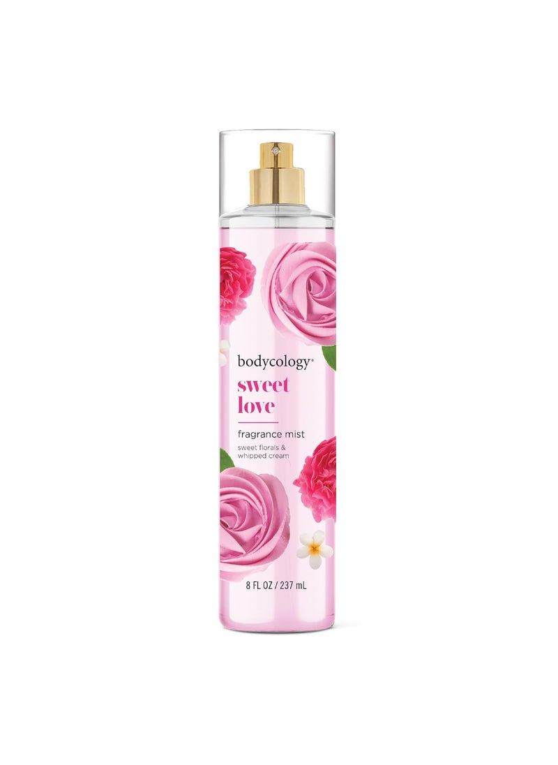 Bodycology - Bodycology Long-Lasting Fragrance Body Mist, Sweet Love, 8 fl oz - Image 1