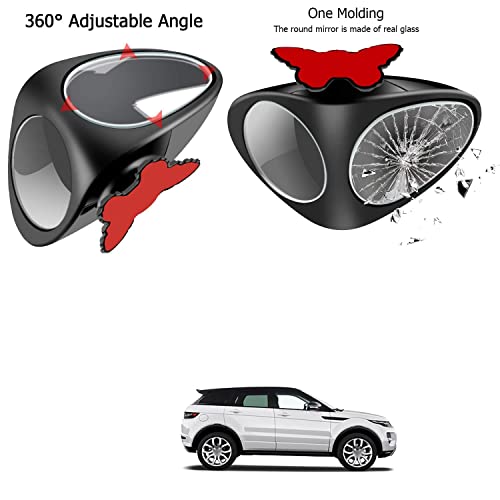 PRIKNIK New Blind Spot Mirrors Adjustable Car Mirror for Blind Side Door Mirrors Wide Angle Rear View Mirror Compatible with Cars - Image 2